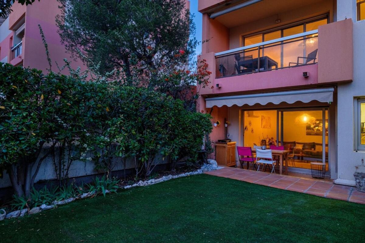 Le Riviera ~ Jardin ~ Parking ~ Climatisation Daire Cagnes-sur-Mer Dış mekan fotoğraf