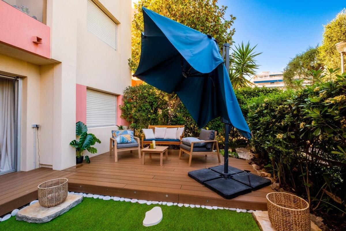 Le Riviera ~ Jardin ~ Parking ~ Climatisation Daire Cagnes-sur-Mer Dış mekan fotoğraf