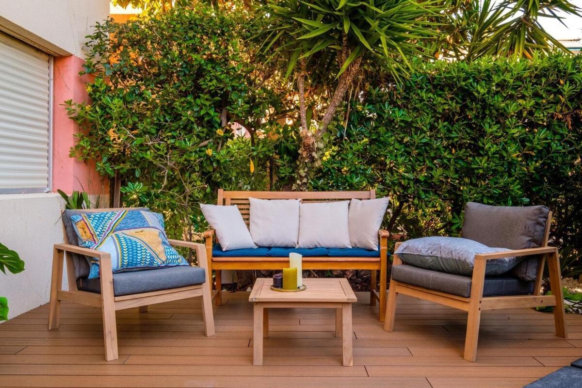 Le Riviera ~ Jardin ~ Parking ~ Climatisation Daire Cagnes-sur-Mer Dış mekan fotoğraf